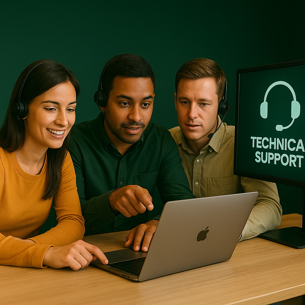 Webmakker Technische Support Dienst