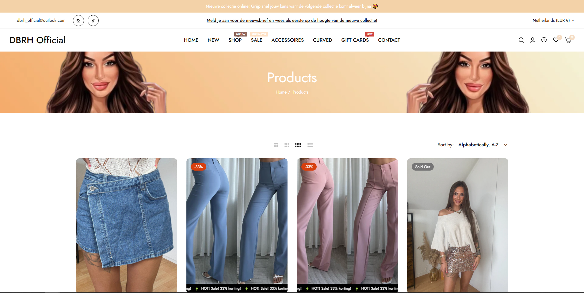 DBRH Official Portfolio Webmakker Klant